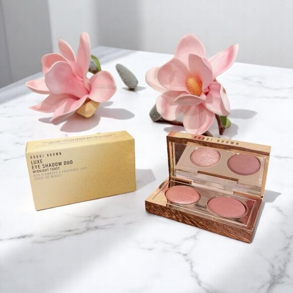 BOBBI BROWN Luxe Eye Shadow ミッドナイトトースト Bobbi Brown Luxe Eye Shadow Duo MIDNIGHT TOAST 2 X 0.05 oz